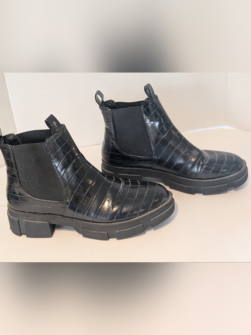 Shu Shop Sz.6 1/2 MOTO style Boots YOHANA